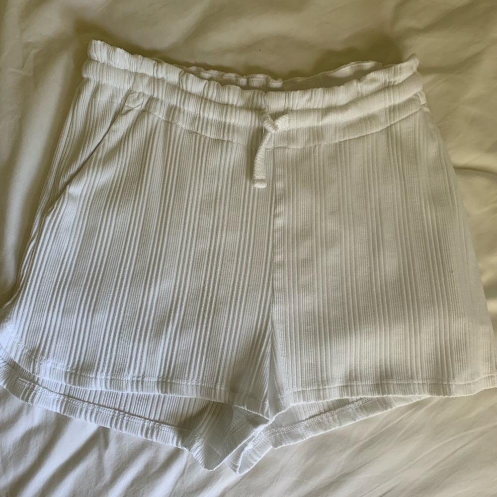 Women’s Vitamin A Ribbed Cotton Shorts